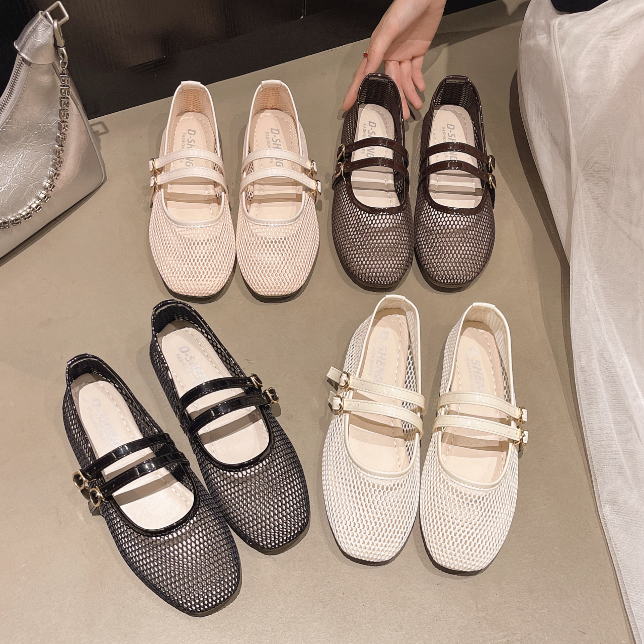 Women Shoes Casual - Breathable Women's Shallow-mouth Single Shoes, 2026