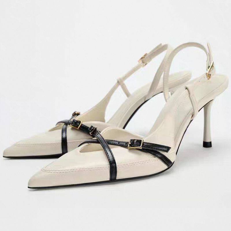 Women Shoes Mules - New Brand Summer Pointed Toe Women