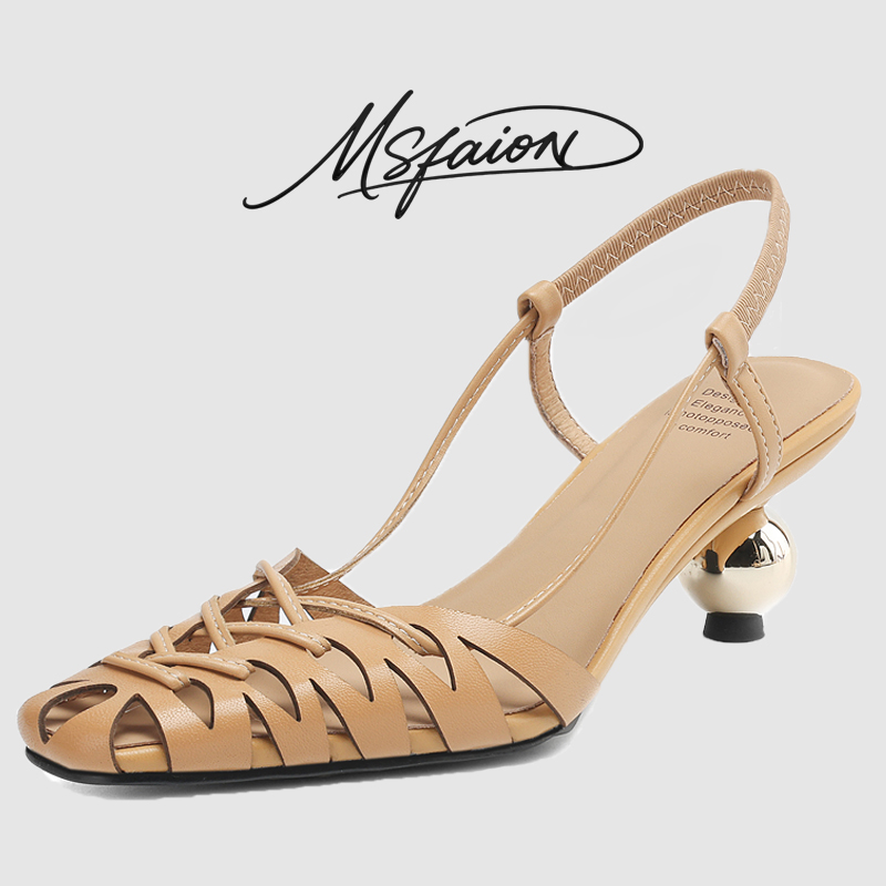 Women Shoes Mules - 2026 Summer Designer High Heel Mules