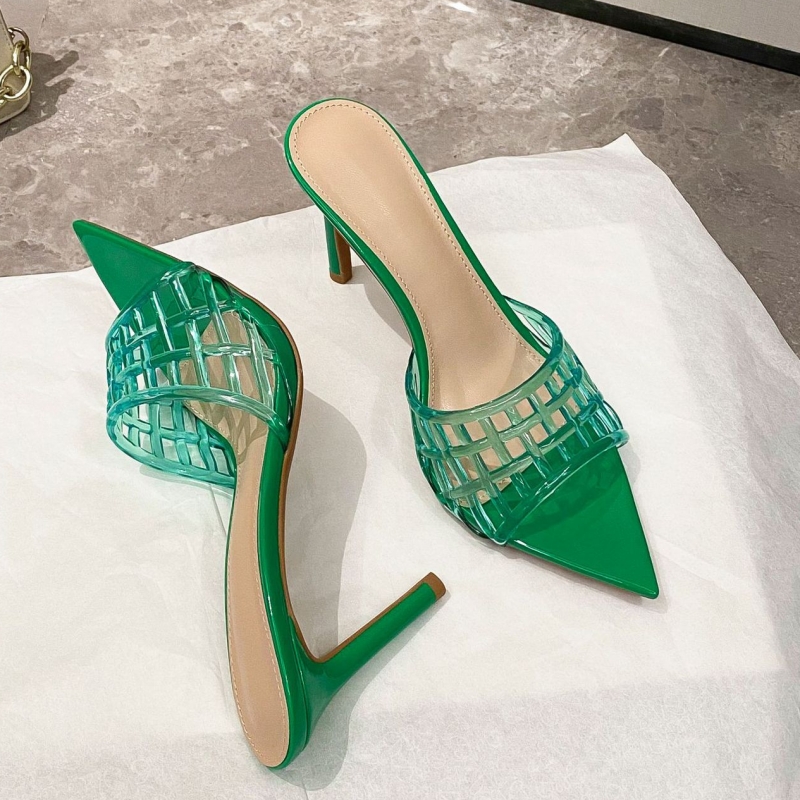 New Summer Women's Pointed Sti - مراجعة Women Shoes Mules وسعره