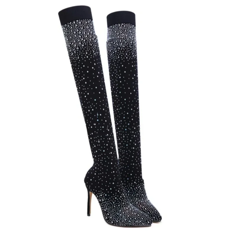 Sexy Over-the-Knee Boots for W - مراجعة Sock Boot Women وسعره