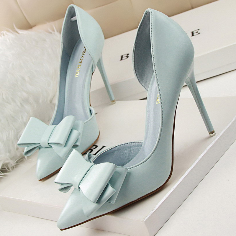 BIGTREE Shoes Bow-knot Woman P - مراجعة Women'S Shoes Big Feet وسعره