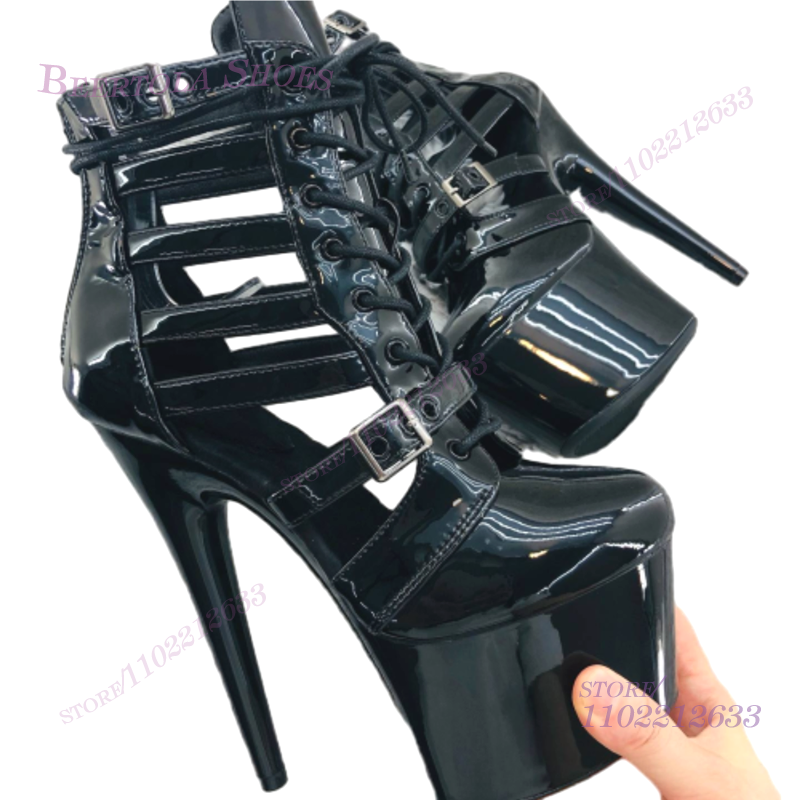 Pink Patent Leather Striped Ho - مراجعة Women Shoes Zipper وسعره