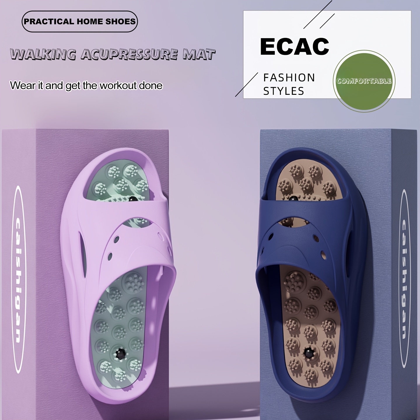 Women Men EVA Massage Slippers - مراجعة Women'S Shoes Cloud وسعره