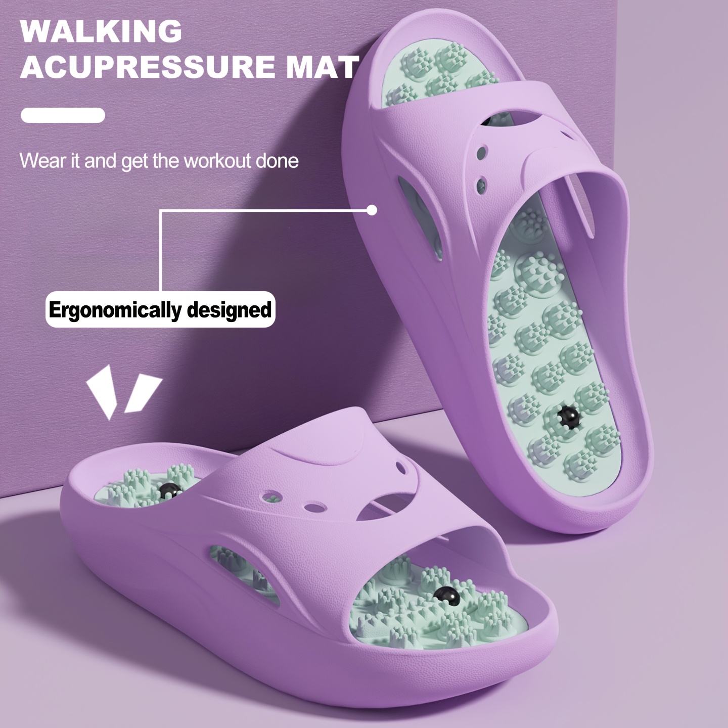 Women Men EVA Massage Slippers - مراجعة Women'S Shoes Cloud وسعره