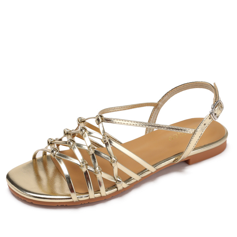 summer Hand Woven Narrow Strap - مراجعة Women'S Shoes Hands Free وسعره
