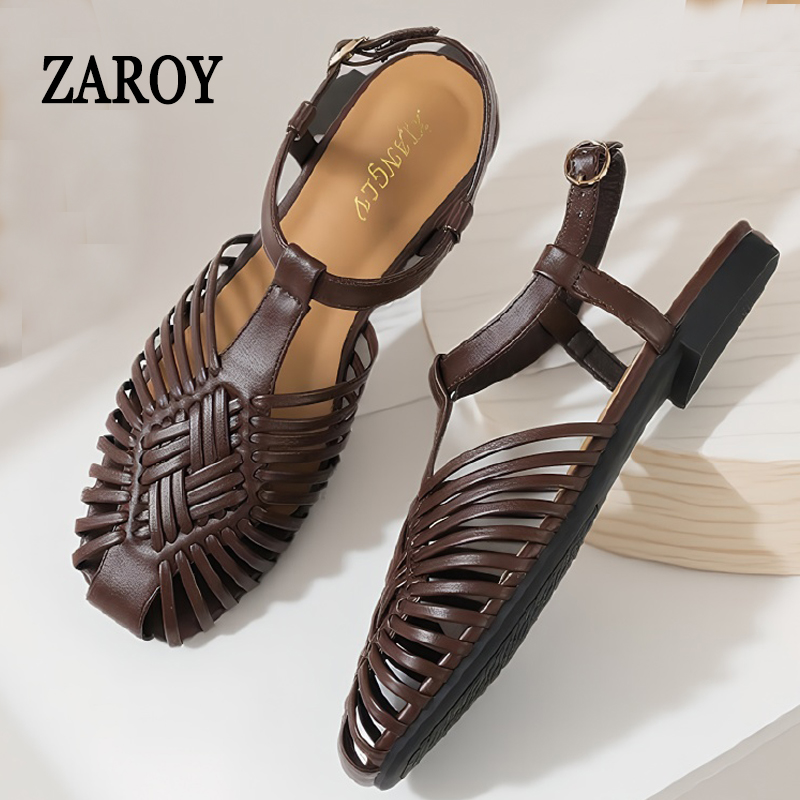 ZAROY Summer Women Gladiator S - مراجعة Women'S Shoes Big Feet وسعره