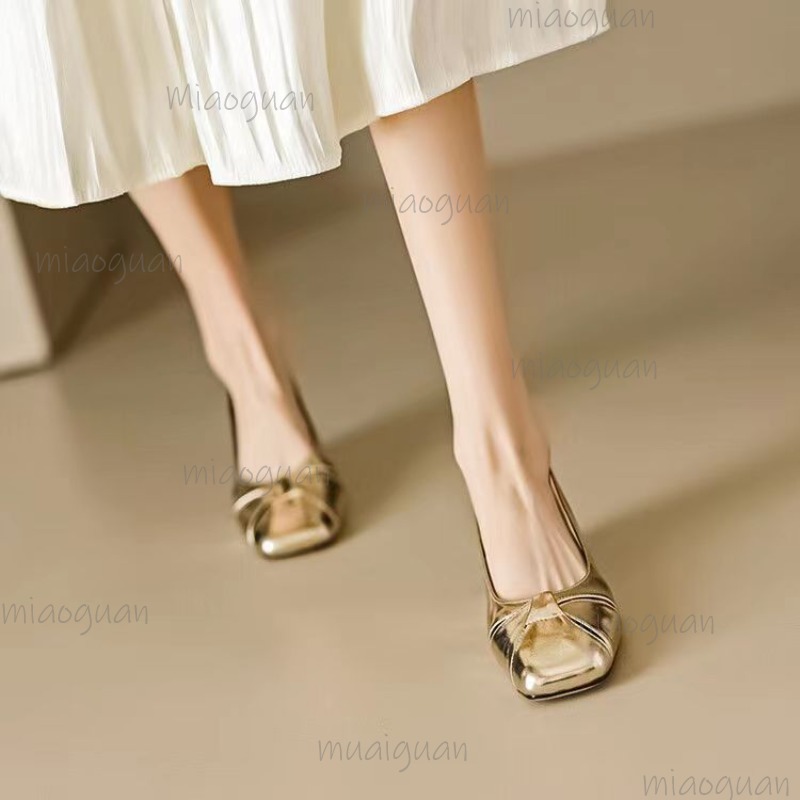 Cover Toe Low Heel Pumps Women - مراجعة Women Shoes Casual وسعره