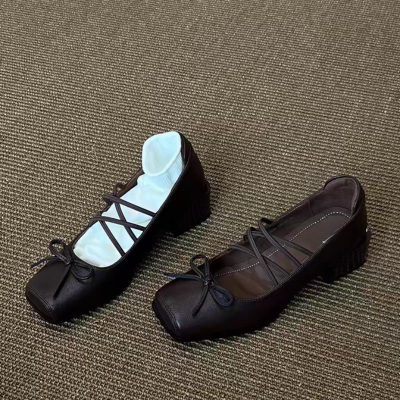 Single Shoes Fashion New Squar - مراجعة Women'S Shoes Size 12 وسعره