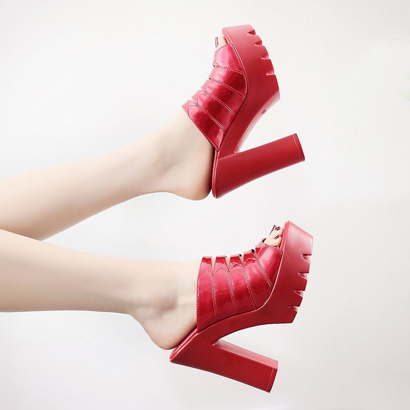 Big Size 32-43 Patent Leather  - مراجعة Women'S Shoes Big Feet وسعره