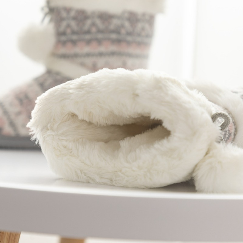 Plush Slippers Boots for Women - مراجعة Women Shoes Winter وسعره