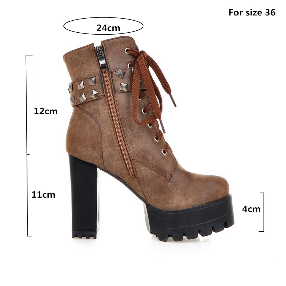 Fashion Women Ankle Boots Plat - مراجعة Women'S Shoes Big Feet وسعره