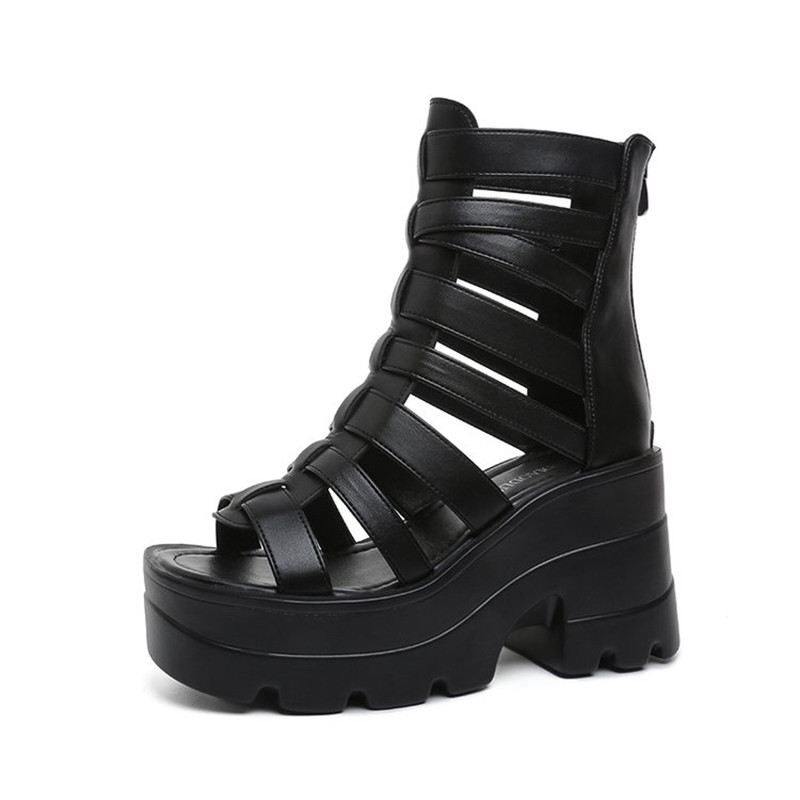 New 2026 Super High Heel Sanda - مراجعة Women Shoes Zipper وسعره
