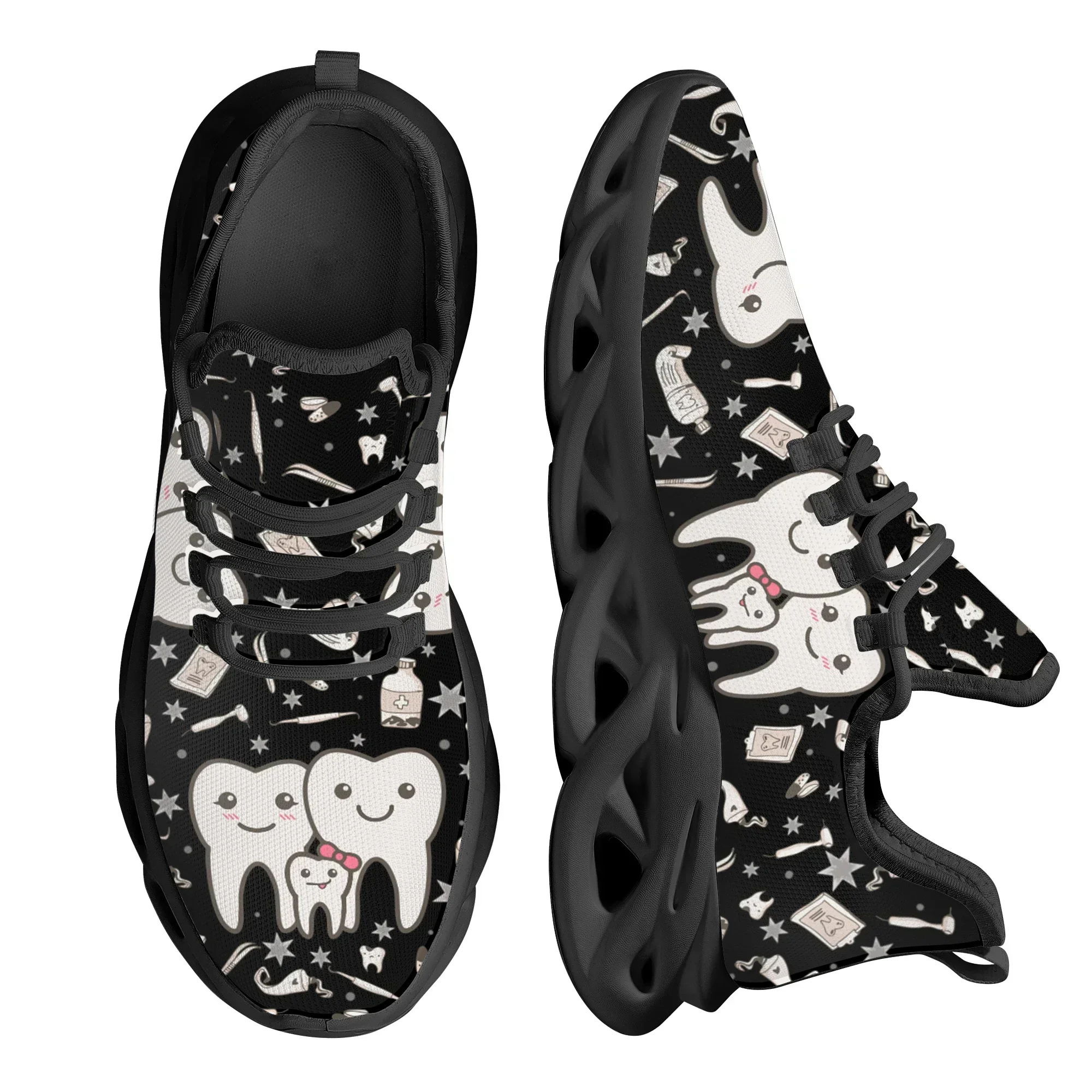 Cute Dental Design Sneakers La - مراجعة Women'S Shoes Casual Sneakers وسعره