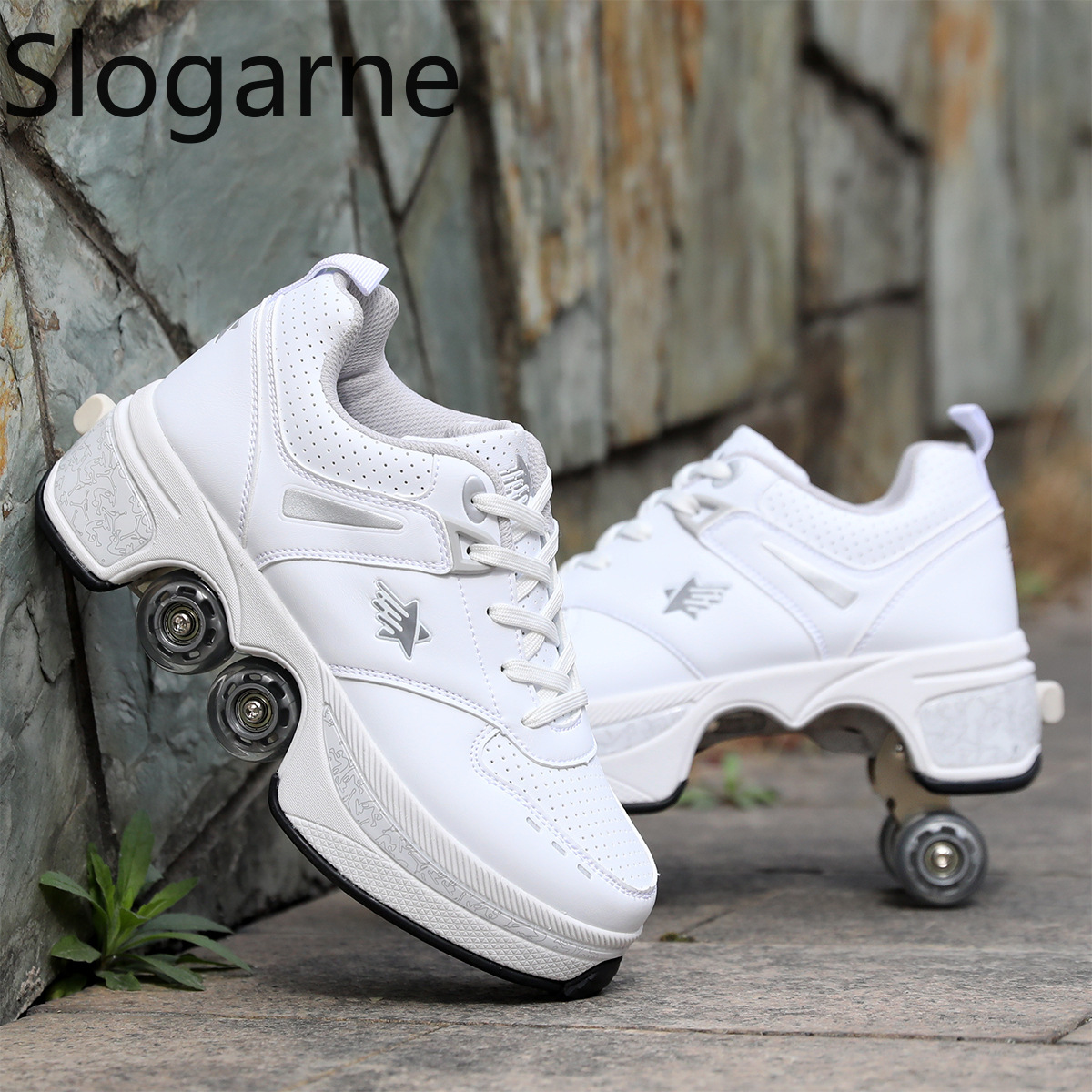 Women 4 Wheels Deformation Rol - مراجعة Women Shoes Casual وسعره