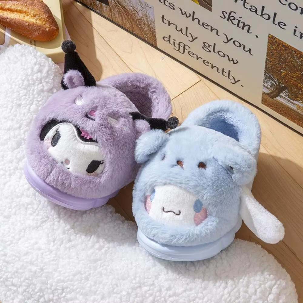 Anime Winter Plush Slippers Ku - مراجعة Women Shoes Winter وسعره