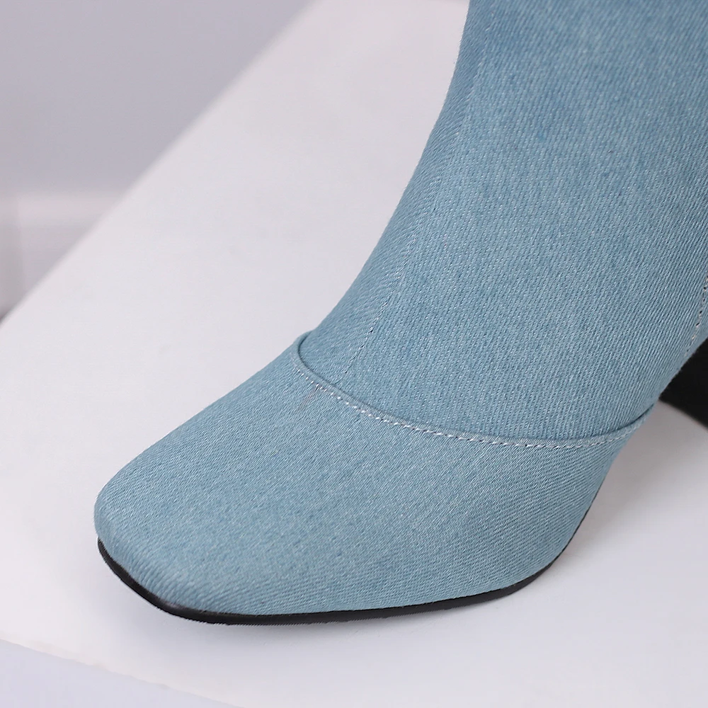 New Winter Black Blue Women Kn - مراجعة Women'S Shoes Size 12 وسعره