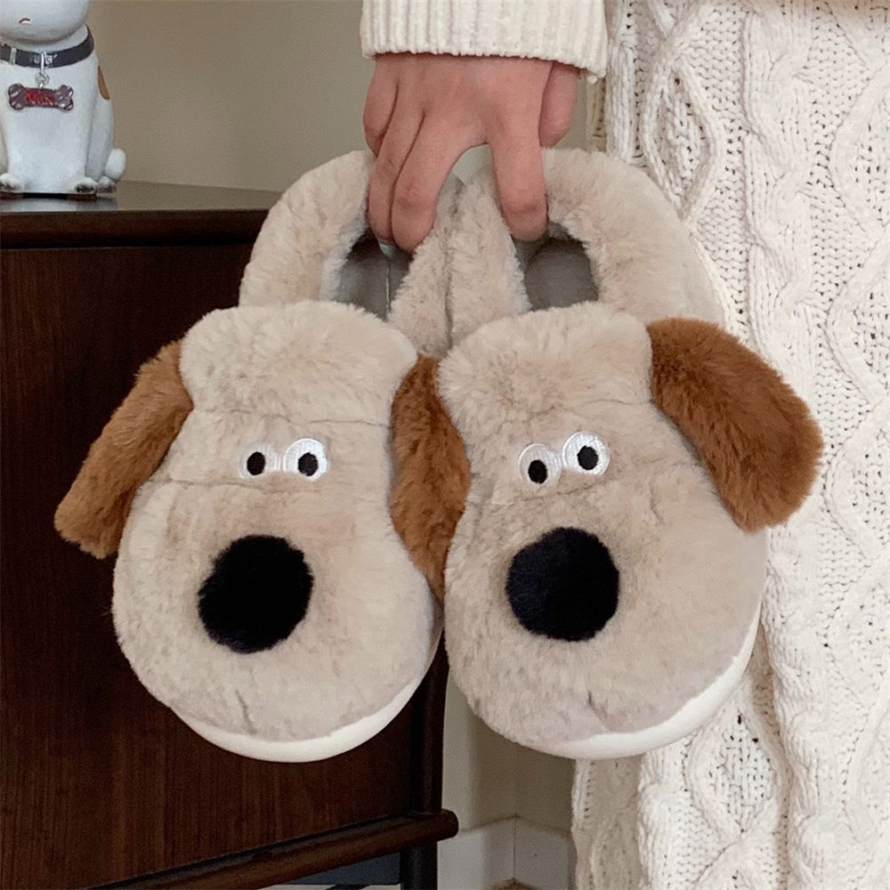 Size36-45 Hug Dog Slippers Gir - مراجعة Women Shoes Winter وسعره
