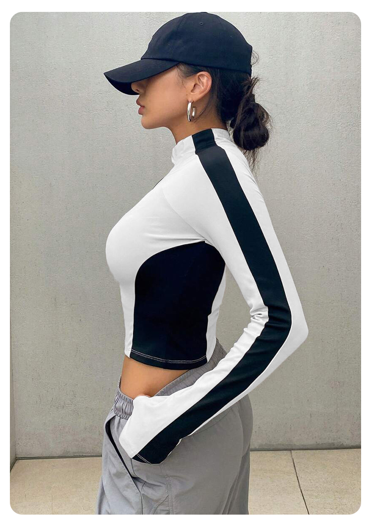 Yoga Clothes Stand Up Collar J - مراجعة Women Shoes Zipper وسعره