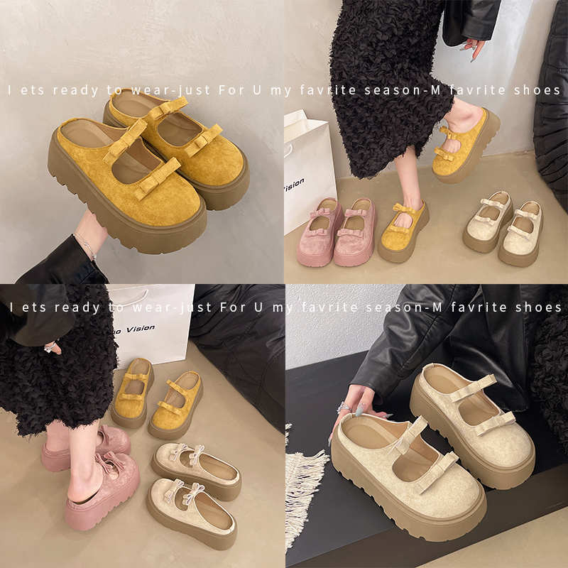 Velvet Hi Cut Flip Flop Slippe - مراجعة Women'S Shoes Hands Free وسعره