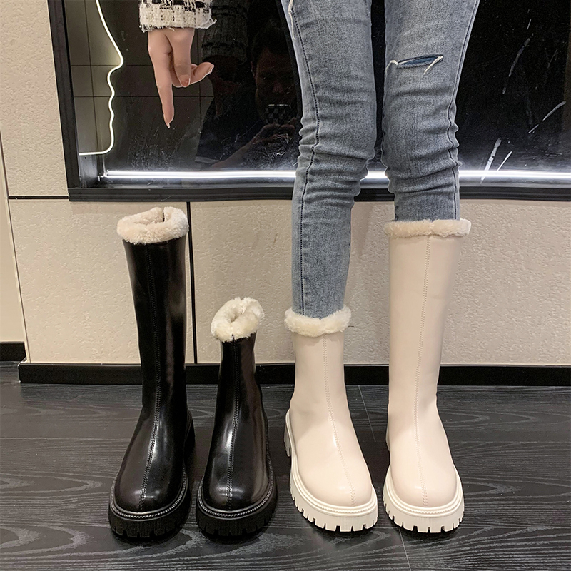 Winter Women Warm Plush Ankle  - مراجعة Women'S Shoes Big Feet وسعره