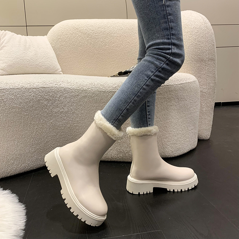 Winter Women Warm Plush Ankle  - مراجعة Women'S Shoes Big Feet وسعره