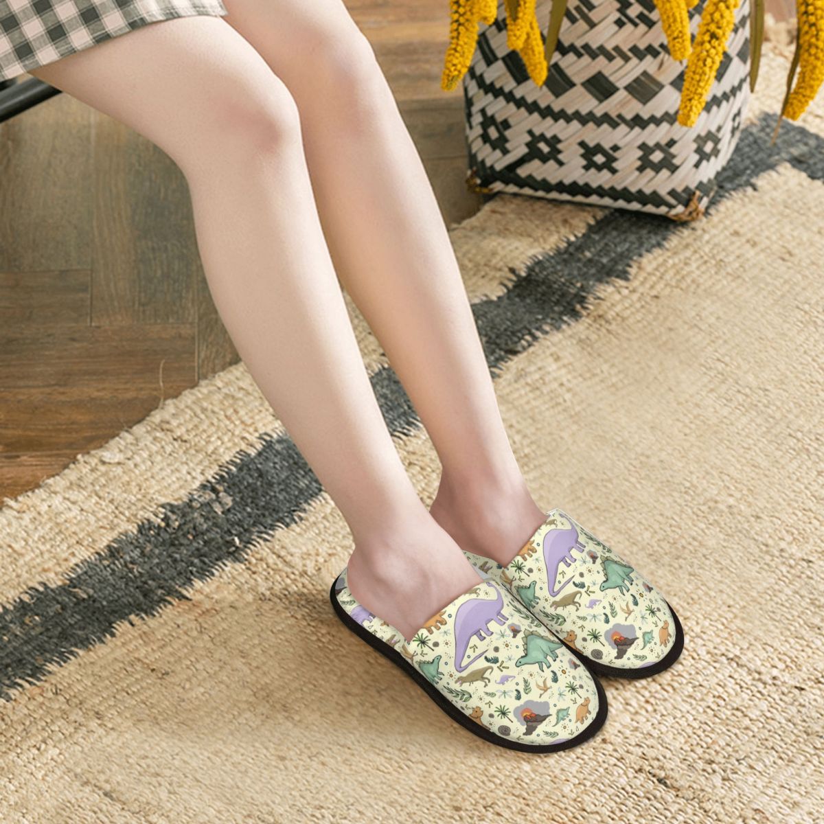 Custom Cartoon Dinosaurs Kind  - مراجعة Women Shoes Kinds وسعره
