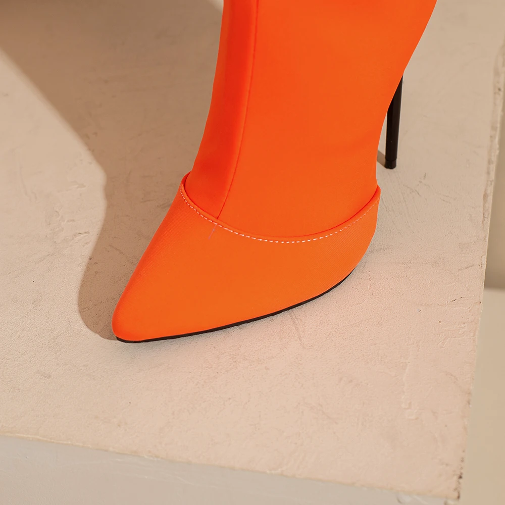 New Winter Glamour Orange Yell - مراجعة Women'S Shoes Size 12 وسعره