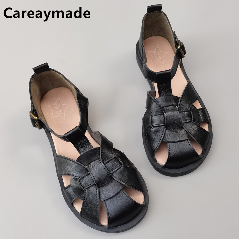 Careaymade-Genuine Leather big - مراجعة Women'S Shoes Big Feet وسعره