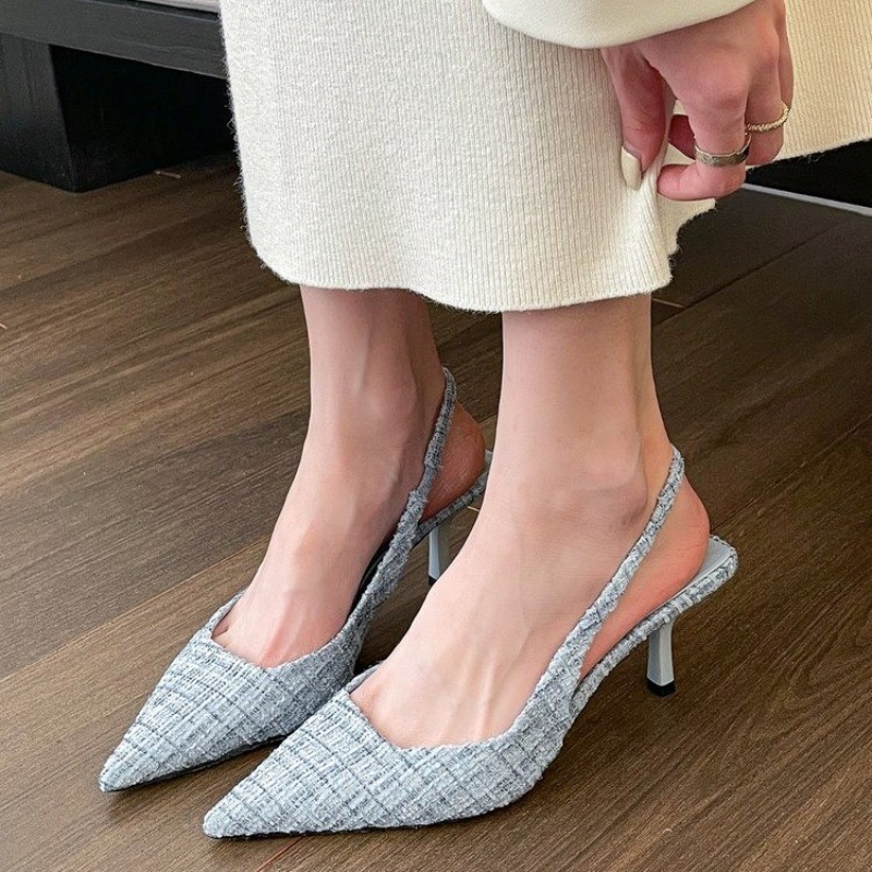 Brand Designer Slingbacks High - مراجعة Women Shoes Brand وسعره