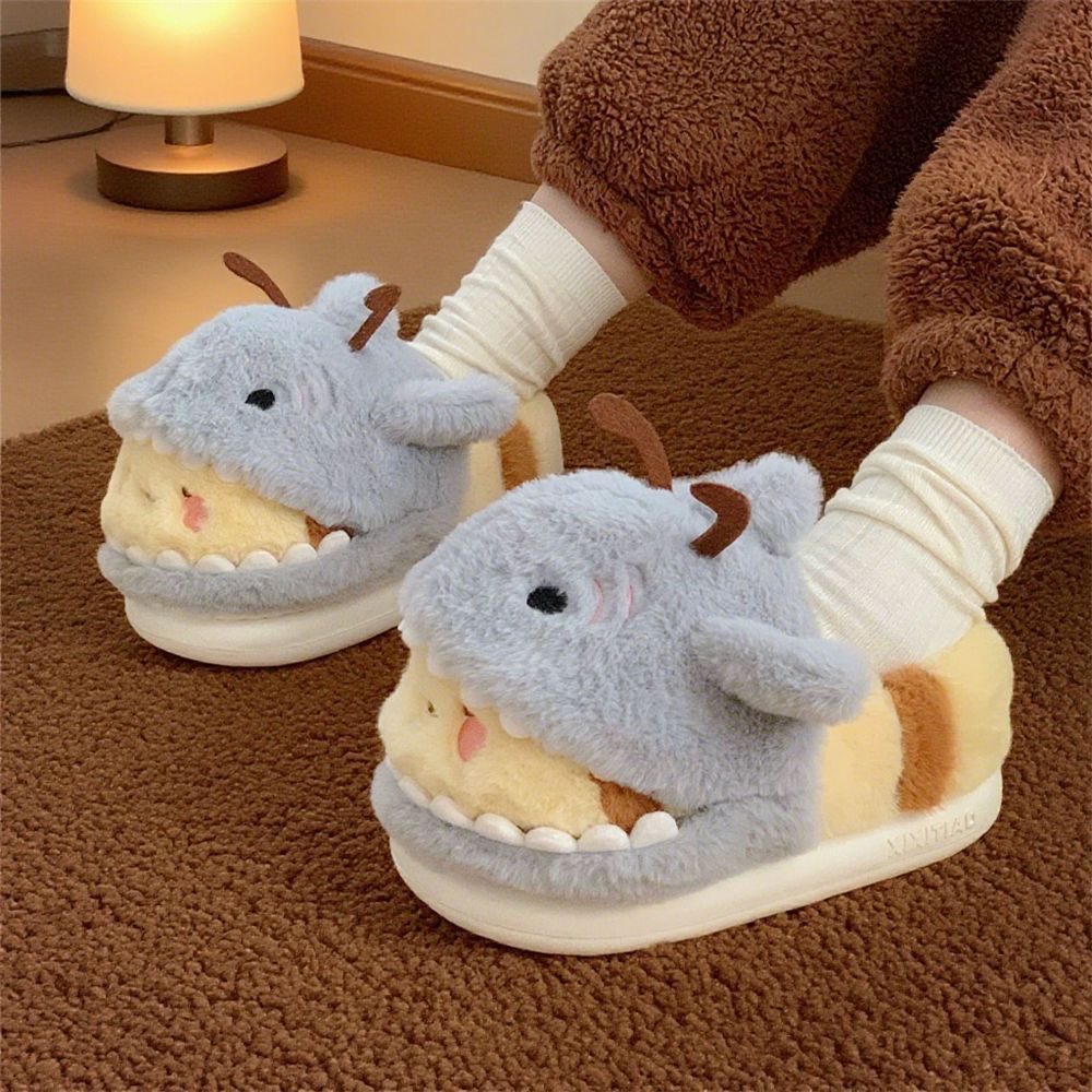 New ins funny shark bee slippe - مراجعة Women'S Shoes Cloud وسعره