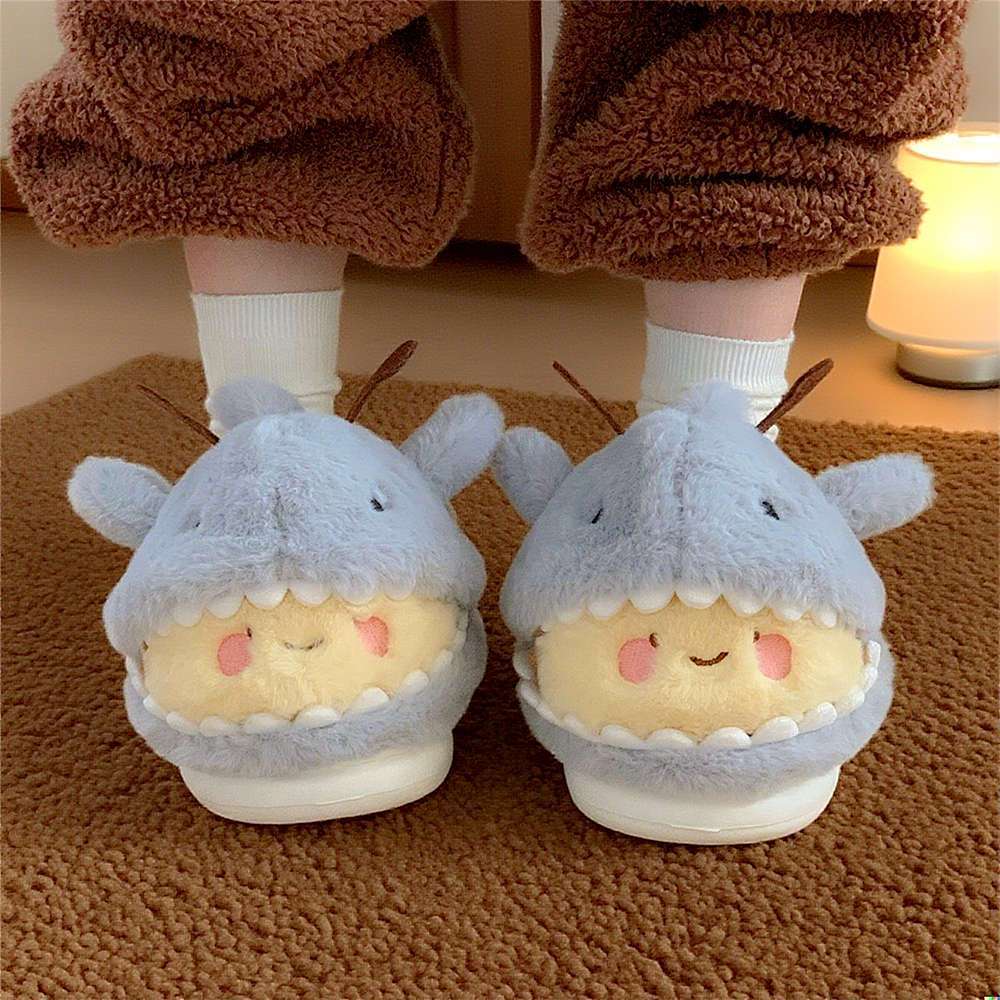 New ins funny shark bee slippe - مراجعة Women'S Shoes Cloud وسعره
