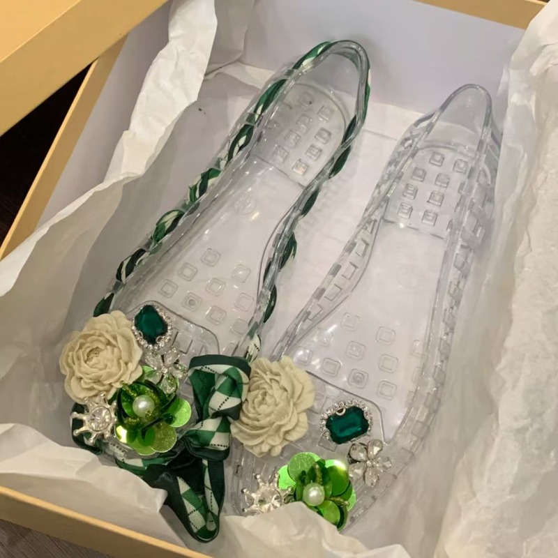 New Style Square-toe Open-toe  - مراجعة Women Shoes Casual وسعره