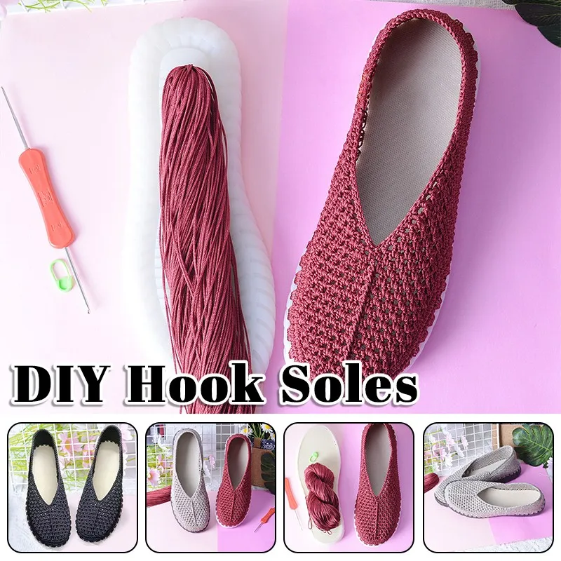 Handwoven DIY Shoes Crocheted  - مراجعة Women'S Shoes Hands Free وسعره