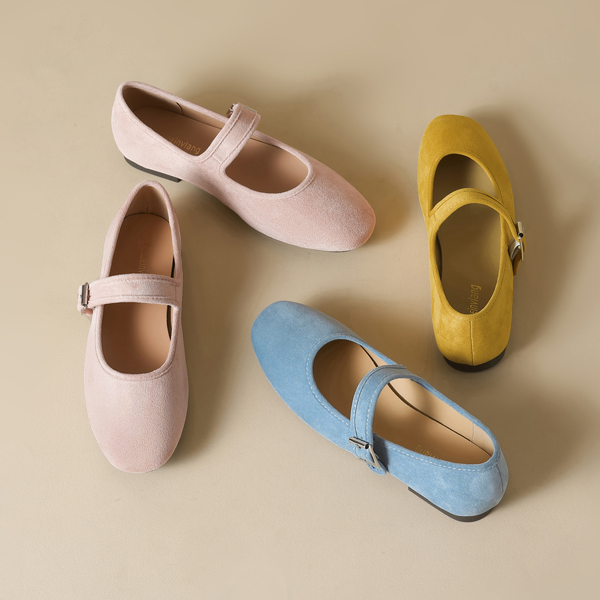 Size 35-43 Velvet Mary Jane Sh - مراجعة Women'S Shoes Hands Free وسعره