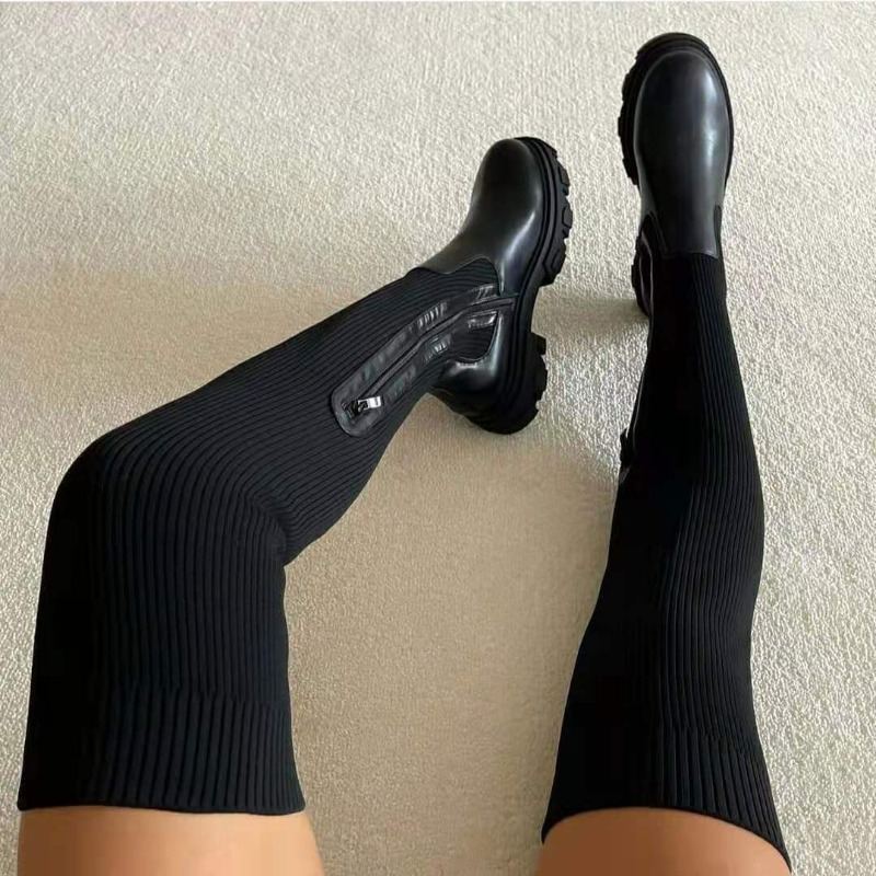 2025 Winter Shoes Women Socks  - مراجعة Sock Boot Women وسعره