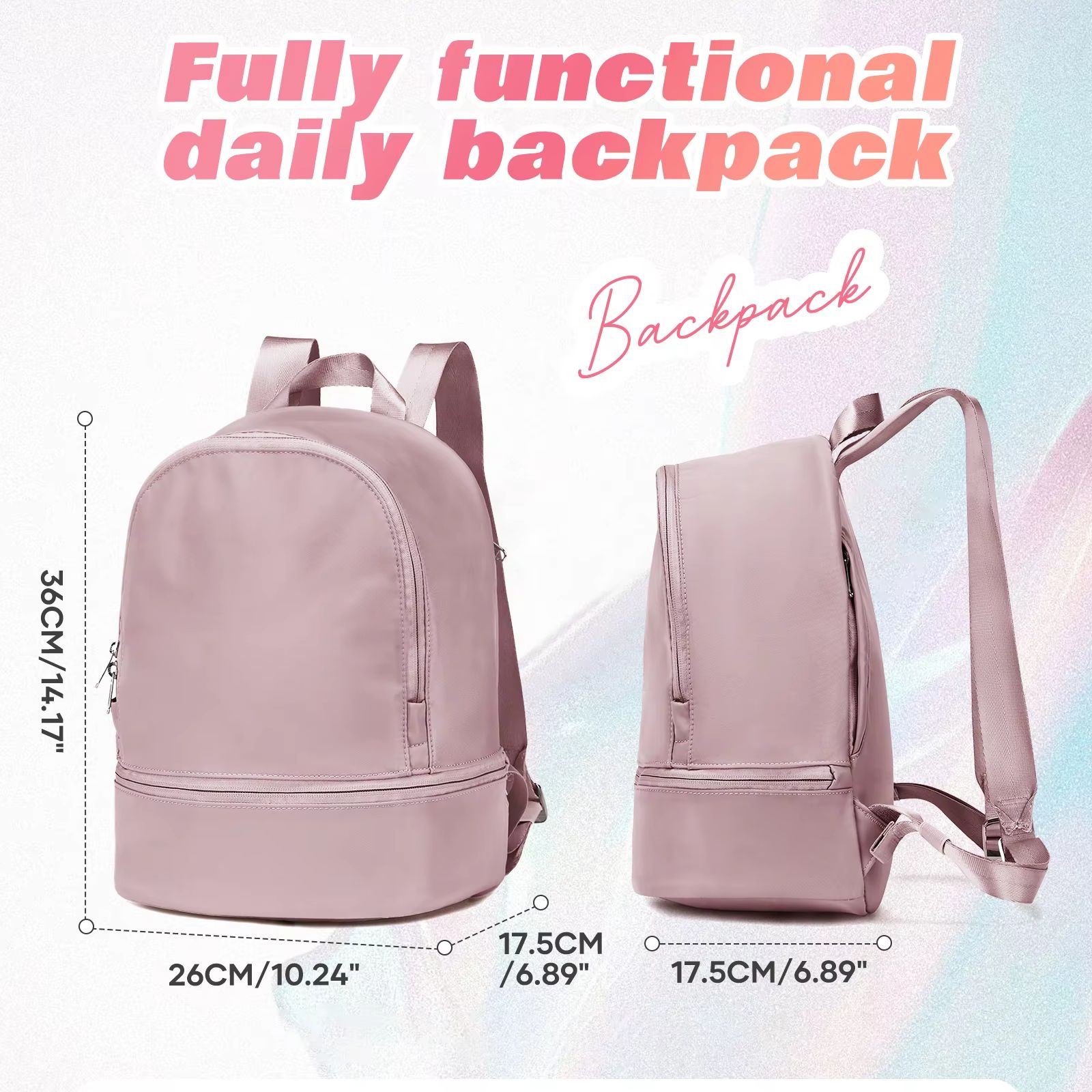 Bag For Women, Small Sports Ba - مراجعة Women Shoes Zipper وسعره