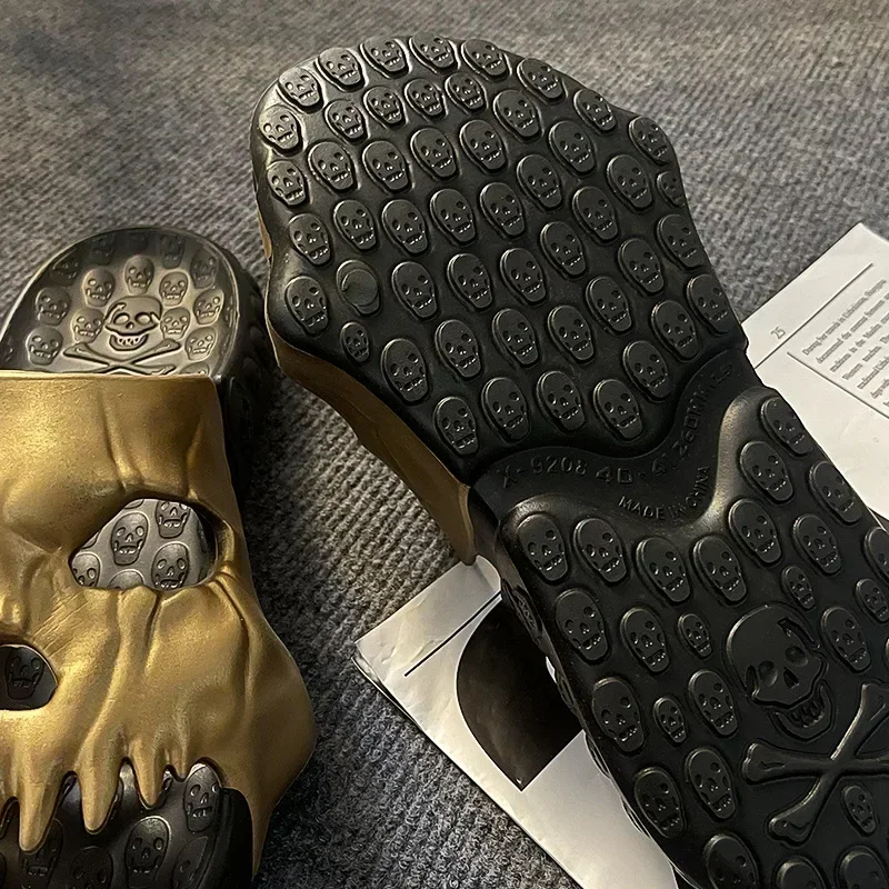 Summer Men Skull Slipper Y2k C - مراجعة Women'S Shoes Cloud وسعره