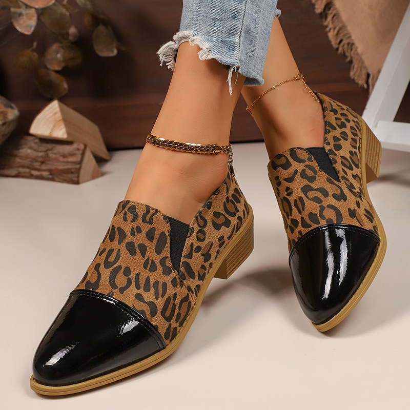 Leopard Printed Women's Low He - مراجعة Women Shoes Casual وسعره