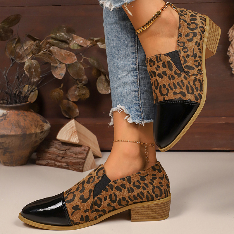 Leopard Printed Women's Low He - مراجعة Women Shoes Casual وسعره