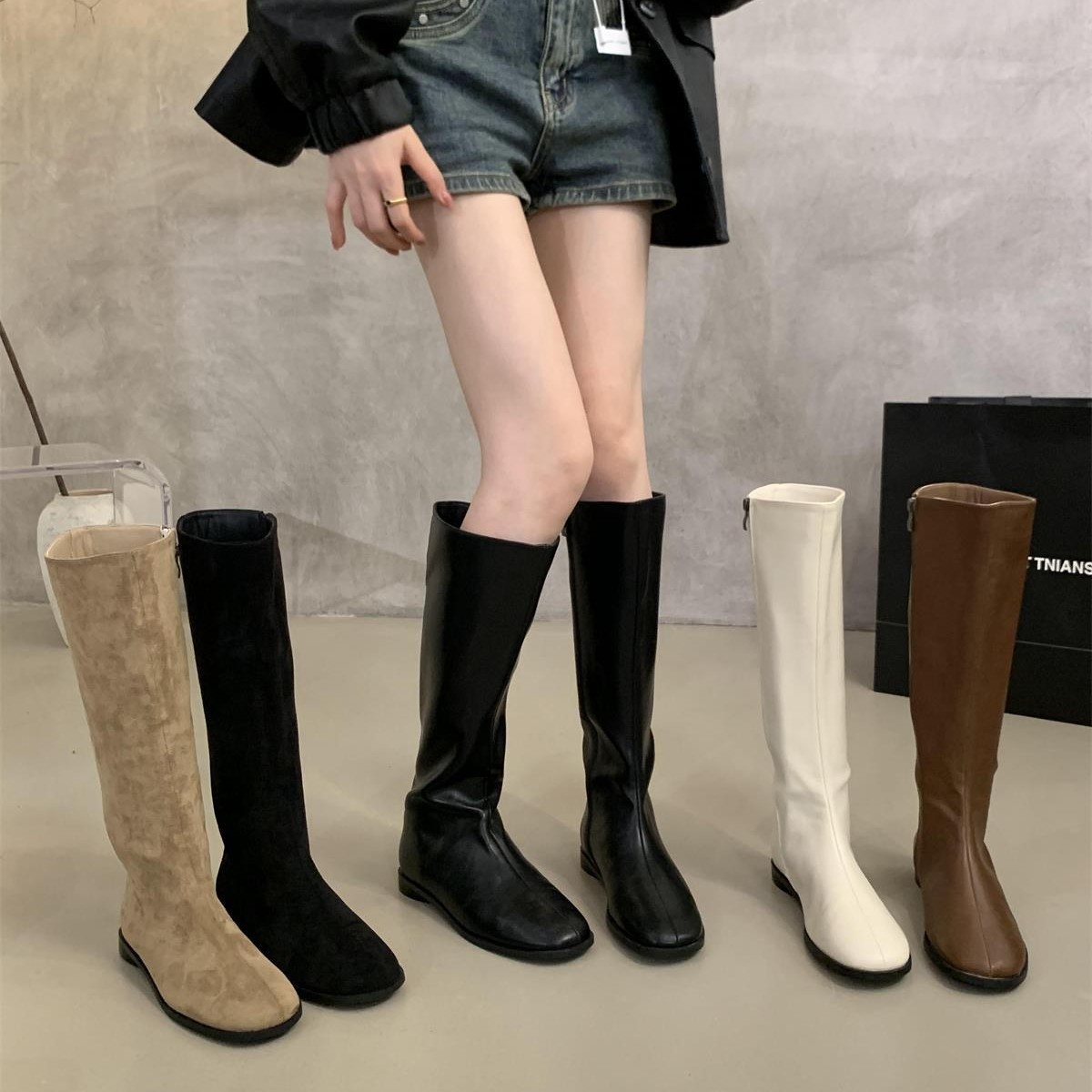 Long boots women's shoes 2026  - مراجعة Sock Boot Women وسعره